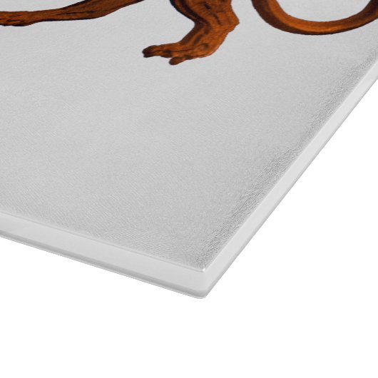 Zehn Gebote und Löwen Schneidebrett (Ecke)