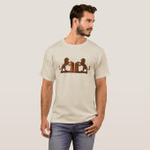 Zehn Gebote und Löwen T-Shirt (Vorne ganz)