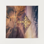 Zehn Gebote Wandteppich (Vorderseite (Horizontal))