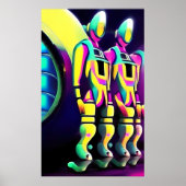 Zehn Gewinner des Meta-Evil Ken Gage Surrealismus Poster (Vorne)