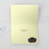 Zehn Gratulationen Geburtskarte Karte (Innenseite)