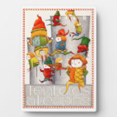 ZEHN GRÖSSE EINE LEAPIERTE 12x18 HOLZPLATTE + EASE Fotoplatte (Vorderseite)