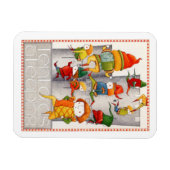 ZEHN GRÖSSEN - LEAPING 3x4 Flexible Magnet (Horizontal)