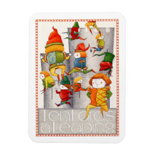 ZEHN GRÖSSEN - LEAPING 3x4 Flexible Magnet