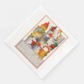 ZEHN GRÖSSER EIN LEAPTER Standard Dinner Papier Na Serviette (Ecke)