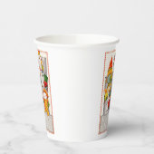 ZEHN GRÖSSER EIN PAPIERPAPIERKUPPEN PAPPBECHER (Links)