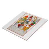 ZEHN GRÖSSER EINE LEAPIERE 6" Quadrat Keramik Tile Fliese (Seite)