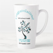 Zehn Großmutter als rosa blauer Stammbaum Milchtasse (Rechts)