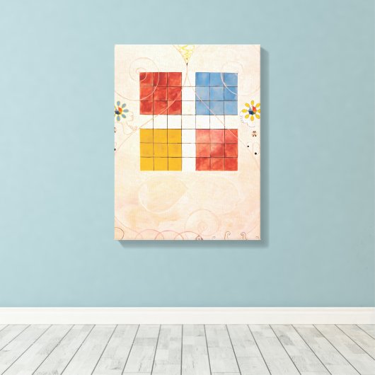 Zehn Größte, Nr. 10, Alter | Hilma af Klint | Leinwanddruck (Insitu (Holzboden))