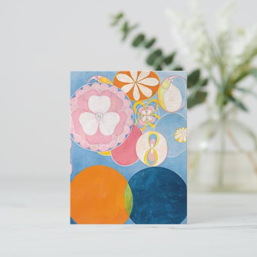 Zehn Größte, Nr. 2, Kindheit | Hilma af Klint | Postkarte (Stehend Vorderseite)