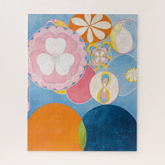 Zehn Größte, Nr. 2, Kindheit | Hilma af Klint | Puzzle (Vertikal)