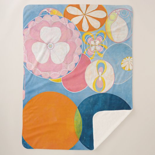 Zehn Größte, Nr. 2, Kindheit | Hilma af Klint | Sherpadecke (Vorderseite)