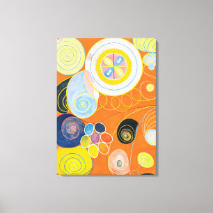 Zehn Größte, Nr. 3, Jugend Hilma af Klint Leinwanddruck