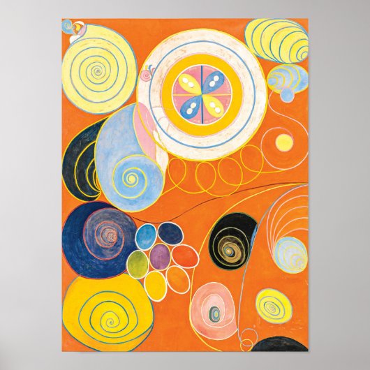 Zehn Größte, Nr. 3, Jugend | Hilma af Klint | Poster (Vorne)