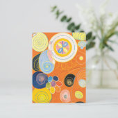 Zehn Größte, Nr. 3, Jugend | Hilma af Klint | Postkarte (Stehend Vorderseite)