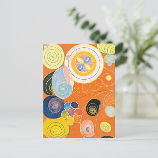 Zehn Größte, Nr. 3, Jugend | Hilma af Klint | Postkarte (Stehend Vorderseite)