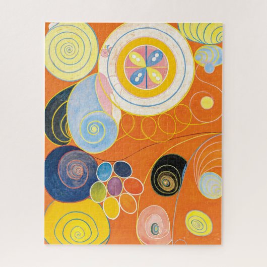 Zehn Größte, Nr. 3, Jugend | Hilma af Klint | Puzzle (Vertikal)