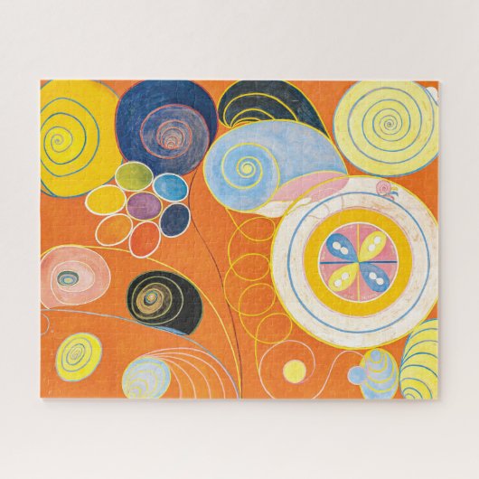 Zehn Größte, Nr. 3, Jugend | Hilma af Klint | Puzzle (Horizontal)