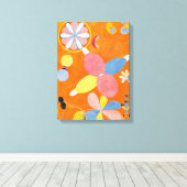 Zehn Größte, Nr. 4, Jugend | Hilma af Klint | Leinwanddruck (Insitu (Holzboden))