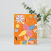 Zehn Größte, Nr. 4, Jugend | Hilma af Klint | Postkarte (Stehend Vorderseite)