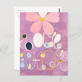 Zehn Größte, Nr. 5, Erwachsenenalter | Hilma af Kl Postkarte