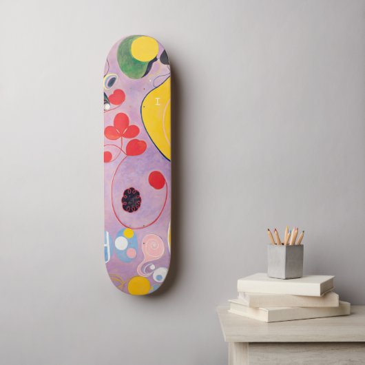 Zehn Größte, Nr. 7 | Hilma af Klint | Skateboard (Wandkunst)