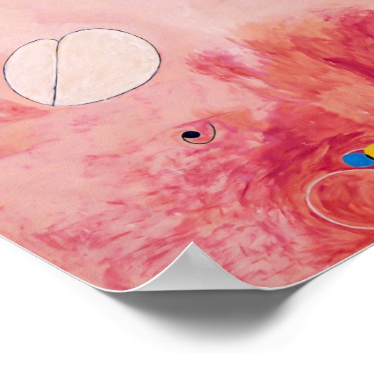 Zehn Größte, Nr. 9, Weisheit | Hilma af Klint | Poster (Ecke)