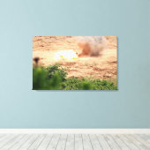 Zehn halbe Pfund TNT-Blöcke Leinwanddruck (Insitu (Holzboden))