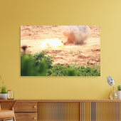 Zehn halbe Pfund TNT-Blöcke Leinwanddruck (Insitu (Wohnzimmer))