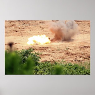 Zehn Hälftepfund Blöcke TNT Poster