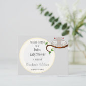 Zehn Haufen einer Babydusche-Neutrale Einladung (Stehend Vorderseite)