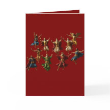 Zehn Herren gehen die zehn Gebote vektor