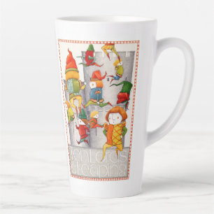ZEHN HERREN SPRINGEN Hoch Tall Latte Tasse