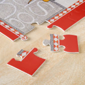 ZEHN HERRN IM SPRUNG 11x14 großes Puzzleteil Puzzle (Seite)