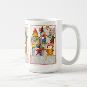 ZEHN HERRN SPRINGEN Hochweiße Tasse