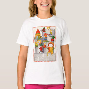 ZEHN HERRN SPRINGEN Mädchen T-Shirt