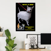 Zehn-Hunkin-Mietposter Poster (Heimbüro)