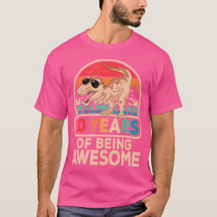 Zehn Jahre Phantastisch 10. Geburtstag Dino T-Shirt
