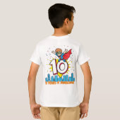 Zehn Jahre Phantastisch! - Stil des fetten Comic T-Shirt (Schwarz voll)