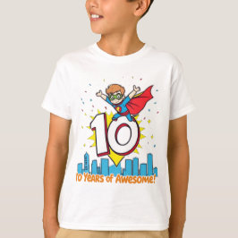 Zehn Jahre Phantastisch! - Stil des fetten Comic T-Shirt