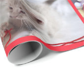 Zehn Katzen Collage Geschenkpapier (Rolleneckpunkt)