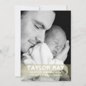 Zehn kleine Fingers & Zehen, Niedliche Kinderankün Ankündigung (Vorderseite)