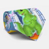 Zehn kleine Monster: Larry the Lizard Krawatte (Gerollt)