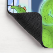 Zehn kleine Monster: Larry the Lizard Mouse Pad Mousepad (Ecke)