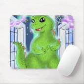 Zehn kleine Monster: Larry the Lizard Mouse Pad Mousepad (Mit Mouse)