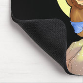 Zehn kleine Monster: Willie the Wolf Mouse Pad Mousepad (Ecke)