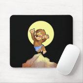Zehn kleine Monster: Willie the Wolf Mouse Pad Mousepad (Mit Mouse)