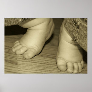 Zehn kleine Zehen Poster