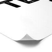 Zehn Knees Ball Funny Tennis Pub Poster (Ecke)