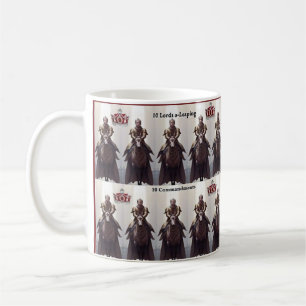 Zehn Lords a-Leaping, 10. Tag der Weihnachtszeit T Kaffeetasse